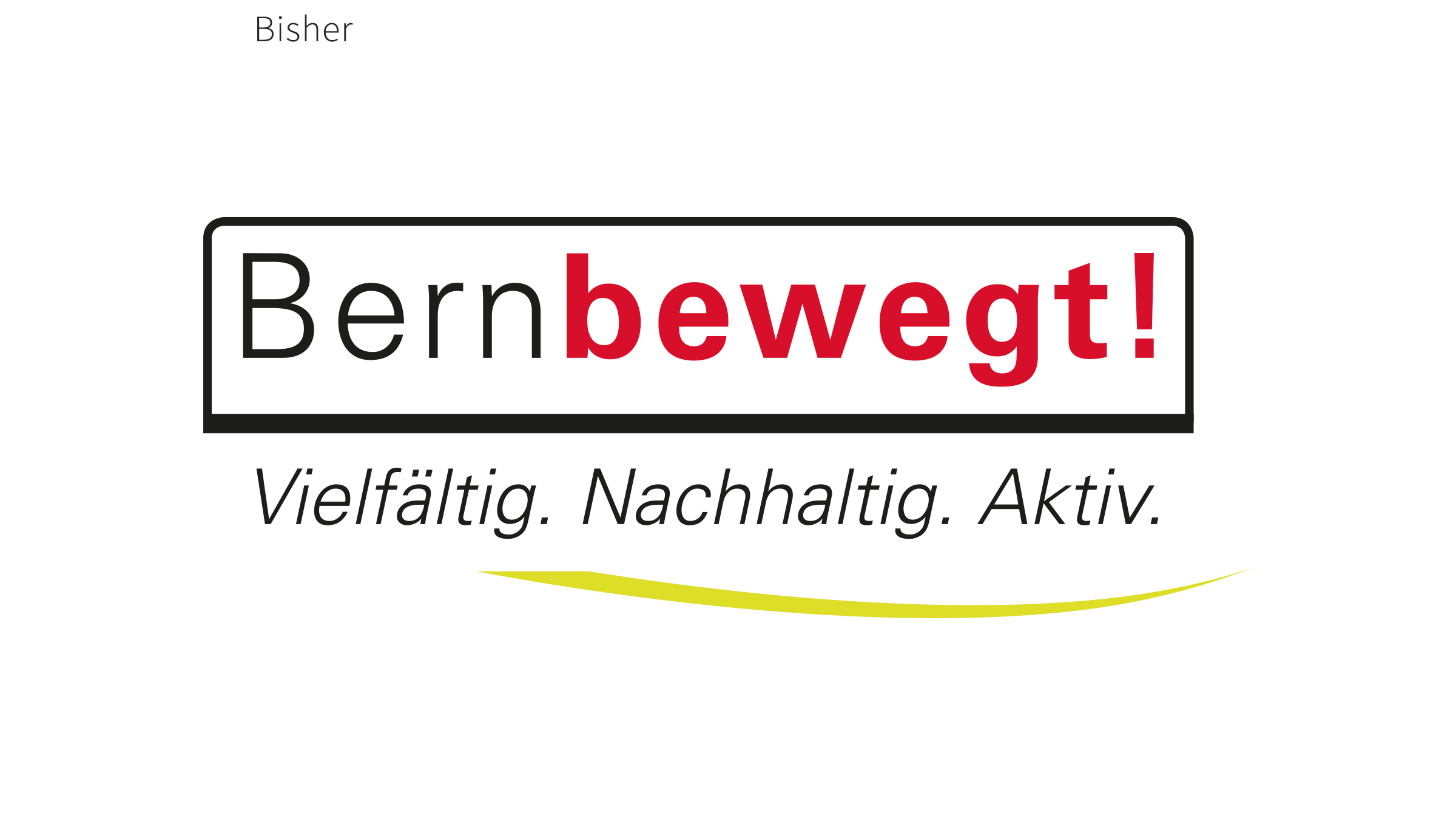 Logo Bernbewegt Bisher